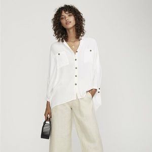 Faithfull the brand oversized luma shirt